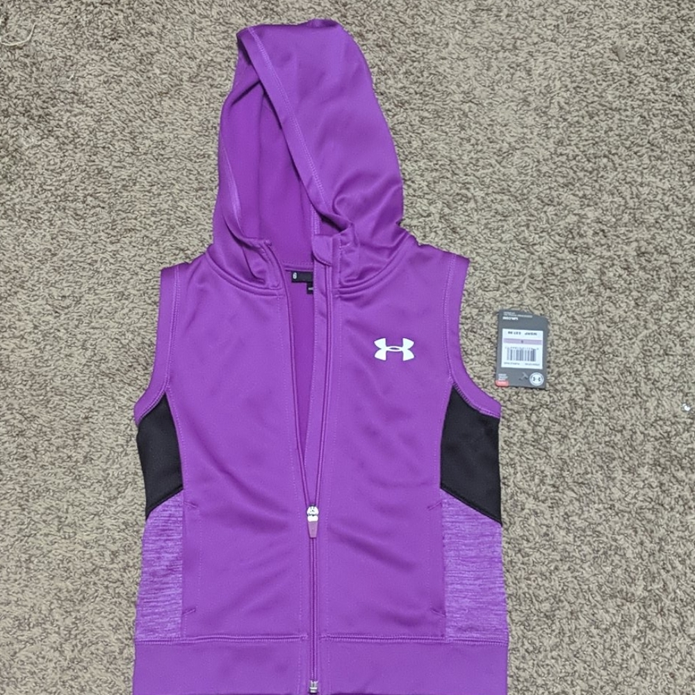 Purple under armour vest